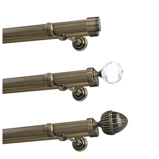 Sento 25/16mm Gardinenstange Vorhangstange Metall...