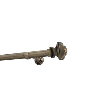 Sento 25mm Gardinenstange Vorhangstange Metall Wandmontage Messing Antik 360 cm Barocco