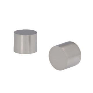 Sento 25/19mm Gardinenstange Vorhangstange Metall Wandmontage Satin Matt 160 cm Carla