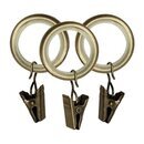 Sento Gardinenringe mit Klammern Leise Rutenringe F�r...
