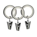 Sento Gardinenringe mit Klammern Leise Rutenringe F�r...