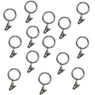 Sento Gardinenringe mit Klammern Universal F�r 16mm...
