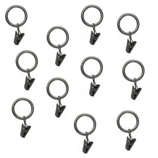 Sento Gardinenringe mit Klammern Universal F�r 16mm...