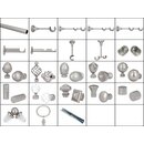 Sento 25mm Metall Zubeh�r f�r Gardinenstangen...