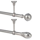 Sento 25mm Gardinenstange Vorhangstange Metall...