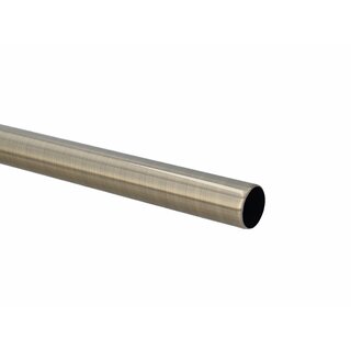 Sento 25/19mm Gardinenstange Vorhangstange 2-lufig Deckenmontage Messing Antik 160 cm DONATA