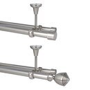 Sento 25/19mm Gardinenstange Vorhangstange Metall...