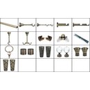 Sento 16mm Metall Zubeh�r f�r Gardinenstangen...