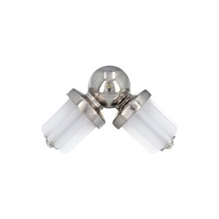 Sento 19mm Metall Zubeh�r f�r Gardinenstangen Vorhangstangen Edelstahl Optik