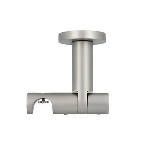 Sento 19mm Metall Gardinenstange mit Innenlauf Deckenmontage Satin Matt