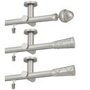 Sento 19mm Metall Gardinenstange mit Innenlauf...