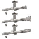 Sento 19mm Metall Gardinenstange mit Innenlauf...