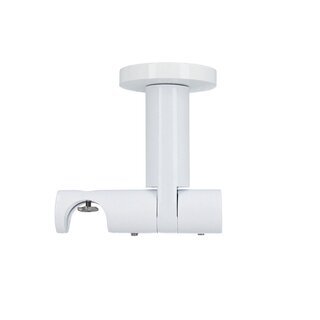 Sento 19mm Metall Gardinenstange mit Innenlauf Deckenmontage Wei� Glanz