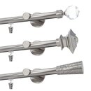Sento 19mm Metall Gardinenstange mit Innenlauf...