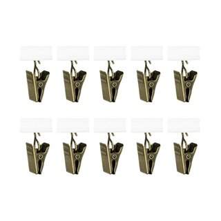 Sento Gardinenstange Innenlauf 19mm 1-l�ufig Wandmontage Messing Antik