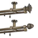 Sento 19/19mm Metall Gardinenstange mit Innenlauf...