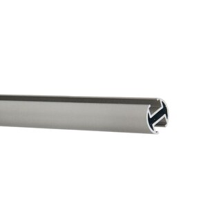 Sento 19/19mm Metall Gardinenstange mit Innenlauf Wandmontage Satin Matt