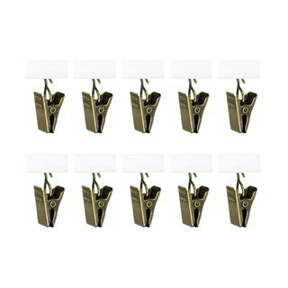 Sento 19/19mm Metall Gardinenstange mit Innenlauf Wandmontage Messing Antik 540 cm Donata