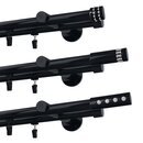 Sento 19/19mm Metall Gardinenstange mit Innenlauf...